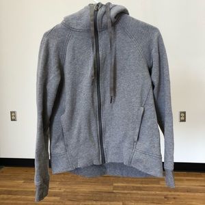 LuLuLemon Gray Jacket Size 6 medium